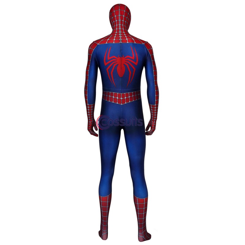New Spiderman Tobey Maguire Jumpsuit Spiderman Cosplay Costume - CosSuits