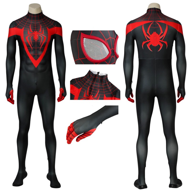 Ultimate Spider-Man Miles Morales Cosplay Costume ...