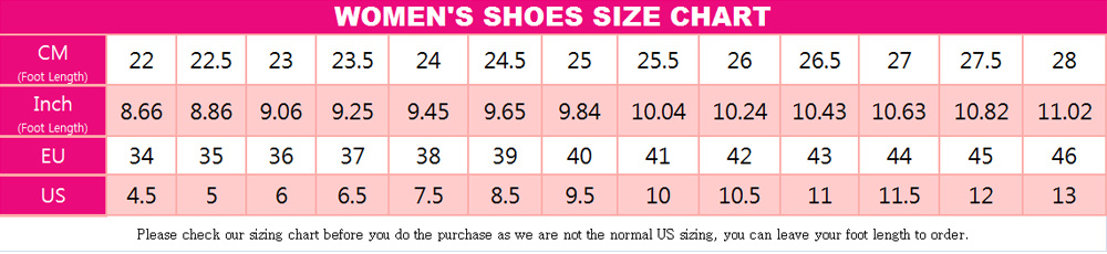 cosplay costumes women shoes size chart